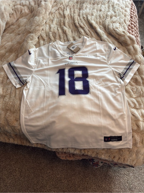 Nike Other - Nike White Minnesota Vikings #18 Justin Jefferson Jersey - NWT